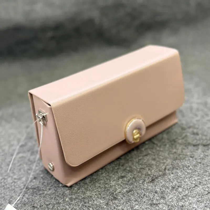 New Imported Luxury Pink Leather Ladies Bag