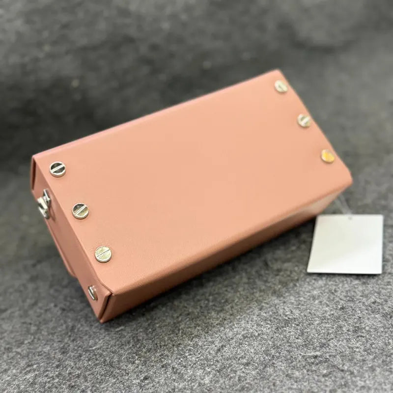 New Imported Fashion Pink Leather Ladies Bag