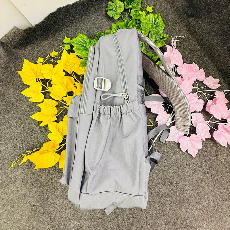 RUN Series Grey Backpack β Lightweight & Stylish for Everyday Use