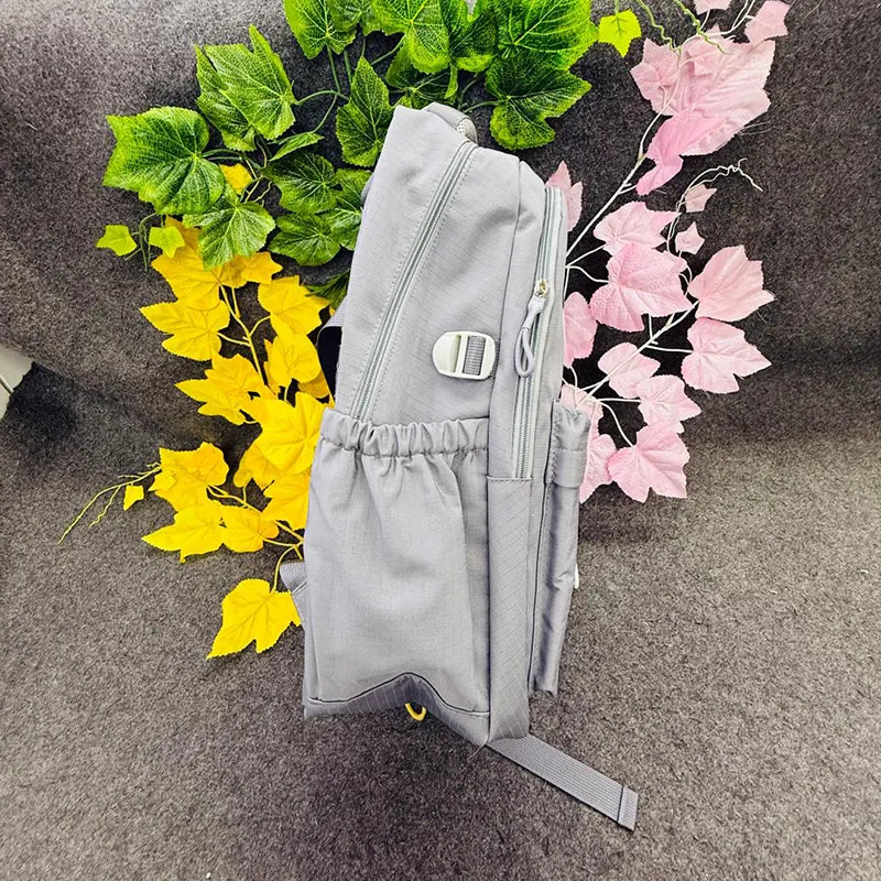 RUN Series Grey Backpack β Lightweight & Stylish for Everyday Use
