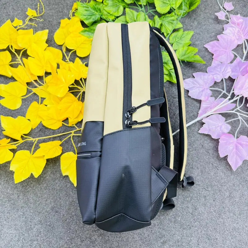 SHAOLONG Two-Tone Backpack β Modern Style Meets Everyday Function